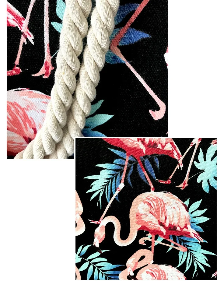 2019 Latest model Flamingo Canvas Handbags Fashion Large Capacity Casual Shoulder Bag Casual simplicity College School Bag CZ240
2019 Latest model Flamingo Canvas Handbags Fashion Large Capacity Casual Shoulder Bag Casual simplicity College School Bag CZ240