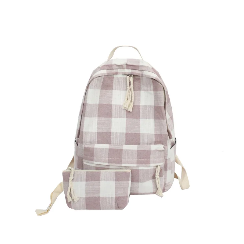 2 шт./компл. рюкзаки для женщин повседневная школьная сумка девочек-подростков