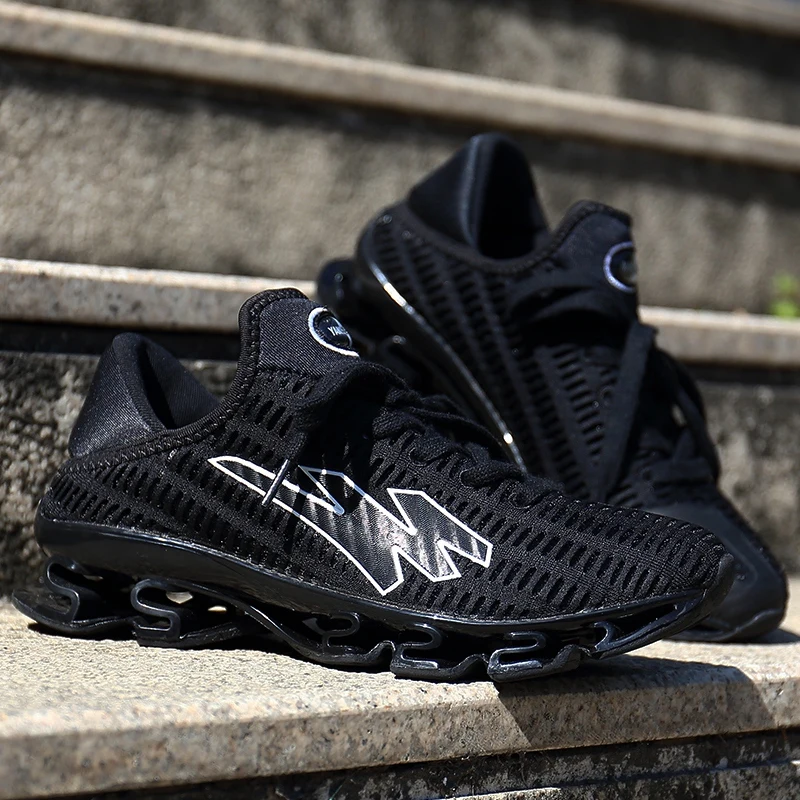 Men's Running Shoes Breathable Cushioning Stylish Male Sneaker Nonslip Blade Sole Outdoor Trail Walking Tourism Sports Shoes New
Men's Running Shoes Breathable Cushioning Stylish Male Sneaker Nonslip Blade Sole Outdoor Trail Walking Tourism Sports Shoes New
