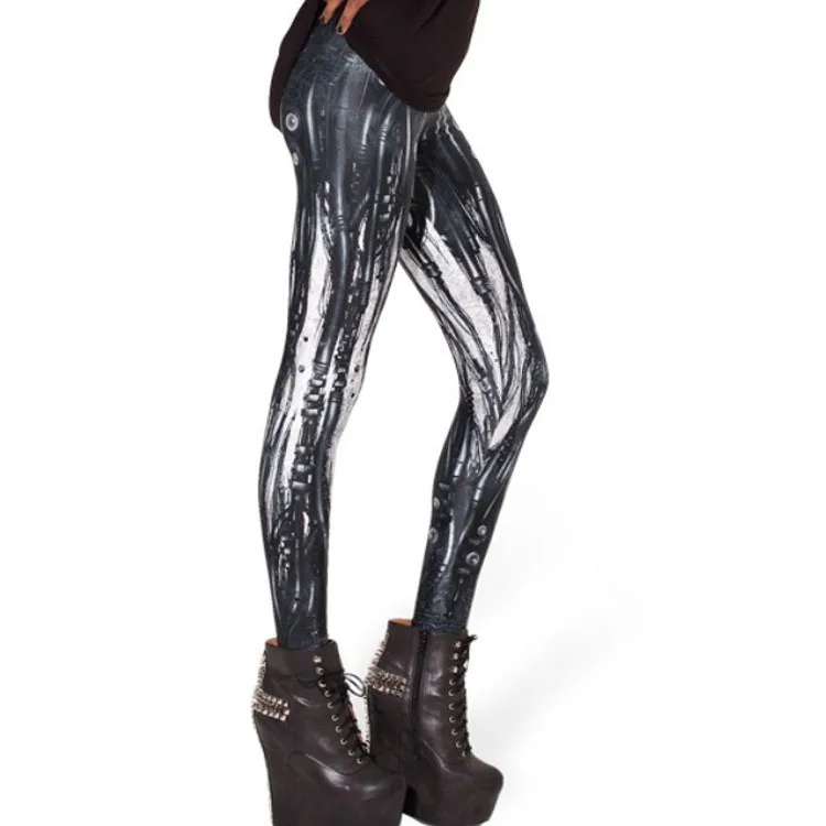 Hot! Supernova Sale Women Black MECHANICAL LEGGINGS Digital Printed Milk Vintage Pants Free Shipping
Hot! Supernova Sale Women Black MECHANICAL LEGGINGS Digital Printed Milk Vintage Pants Free Shipping