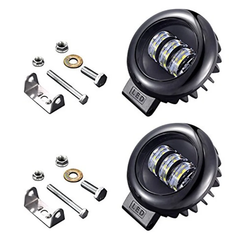 30W Car LED Off Road Work Lights Round Spotlight for Motorcycle Truck ATV Driving Fog Light Truck Light System Auto Acessories
30W Car LED Off Road Work Lights Round Spotlight for Motorcycle Truck ATV Driving Fog Light Truck Light System Auto Acessories