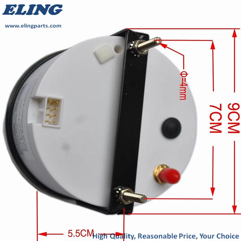 Waterproof 85mm GPS Speedometer Odometer 0-35Knots For Boat Yacht Vessel With Backlight 12V 24V
Waterproof 85mm GPS Speedometer Odometer 0-35Knots For Boat Yacht Vessel With Backlight 12V 24V