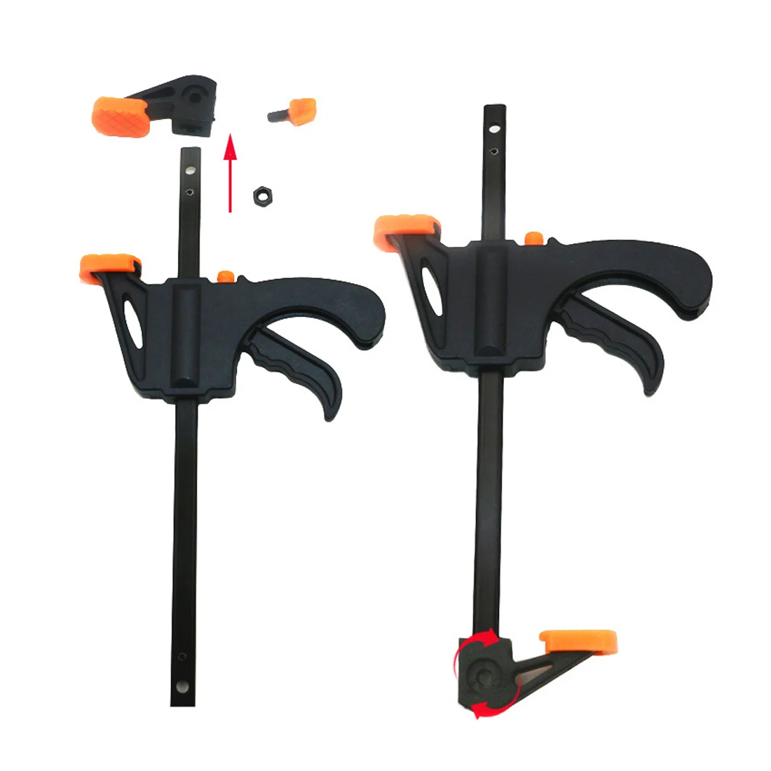 1pcs 4 Inch Wood-Working Bar Clamp Quick Ratchet Release Speed Squeeze DIY Hand Tools Color Random
1pcs 4 Inch Wood-Working Bar Clamp Quick Ratchet Release Speed Squeeze DIY Hand Tools Color Random