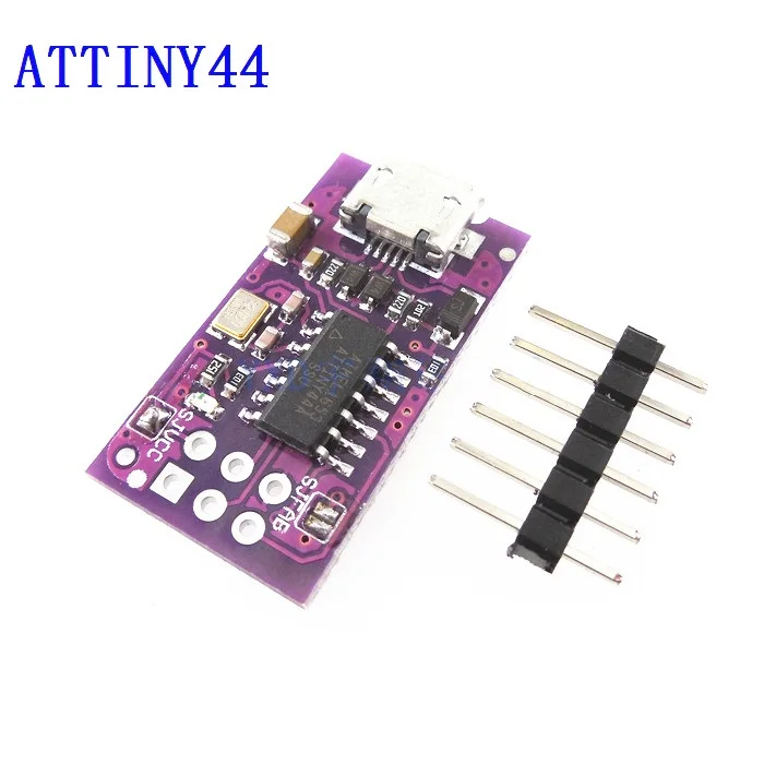 Микро usb 5 в миниатюрный AVR ISP ATtiny44 ATTiny45 ATTiny85 USBTinyISP программатор модуль для Arduino IDE
