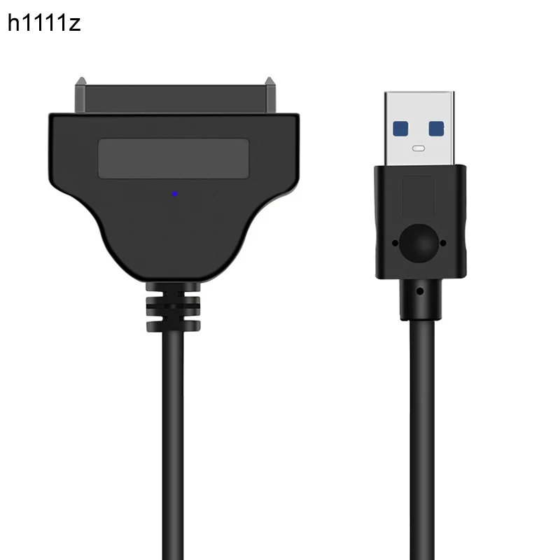 

New USB 3.0 to SATA Adapter Converter Cable 22pin SATAIII SATA3.0 USB3.0 to SATA 3 Adapters ASM1053e Chip for 2.5" SATA HDD SSD