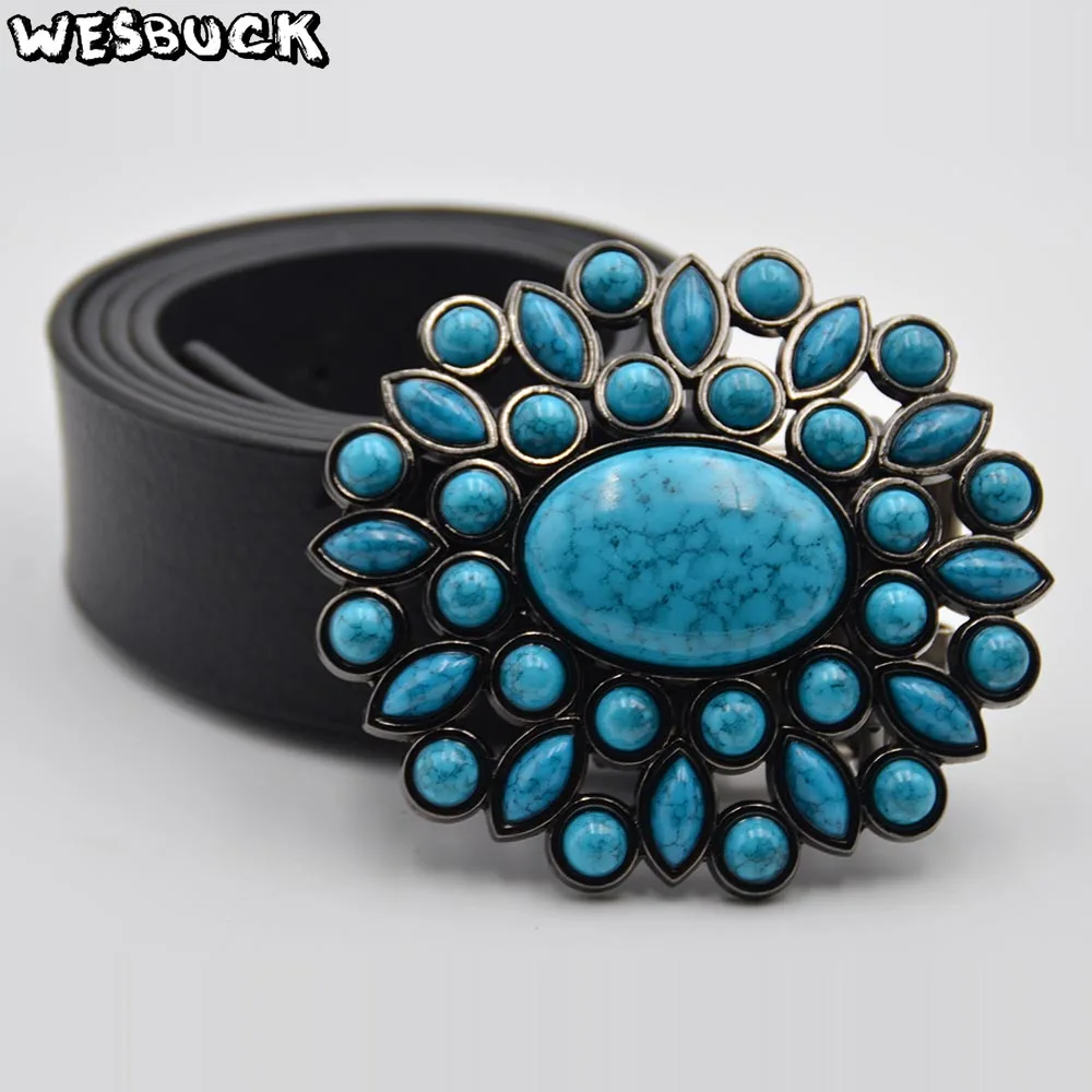 5 PCS MOQ WesBuck Brand Fashion Flower Shape Belt Buckle Mens Women Designer Belt Buckles With PU Belt Holiday gifts
5 PCS MOQ WesBuck Brand Fashion Flower Shape Belt Buckle Mens Women Designer Belt Buckles With PU Belt Holiday gifts