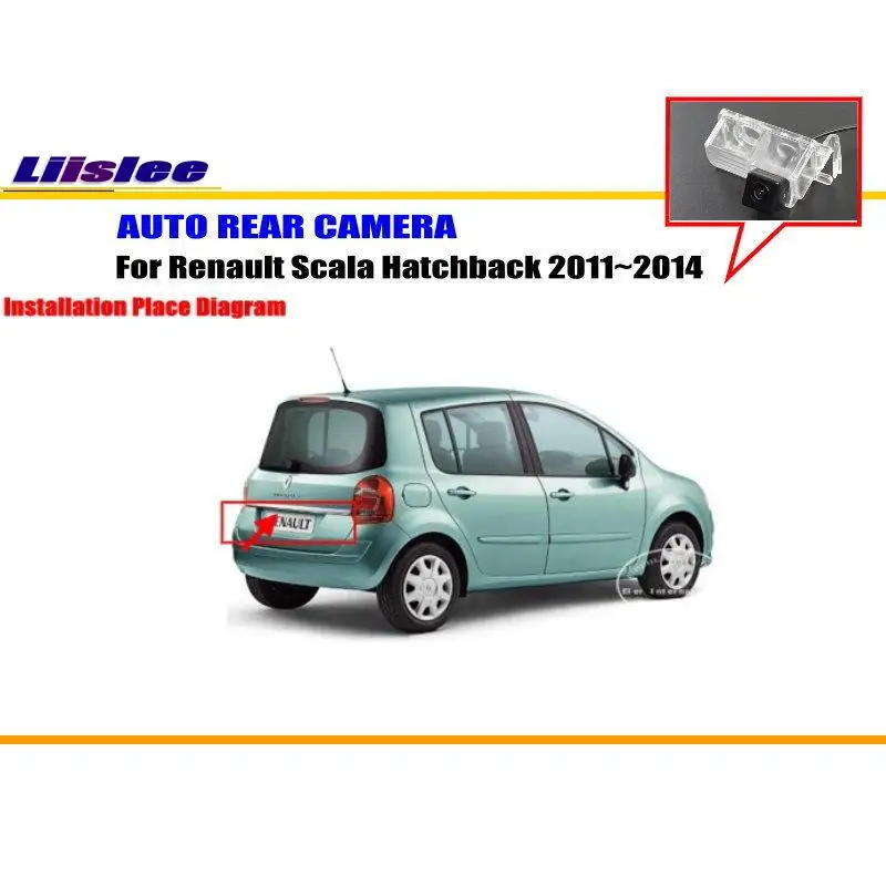 Liislee RearView Camera / Backup Parking Camera For Renault Scala Hatchback 2011~2014 / License Plate Light OEM / Night Vision
Liislee RearView Camera / Backup Parking Camera For Renault Scala Hatchback 2011~2014 / License Plate Light OEM / Night Vision