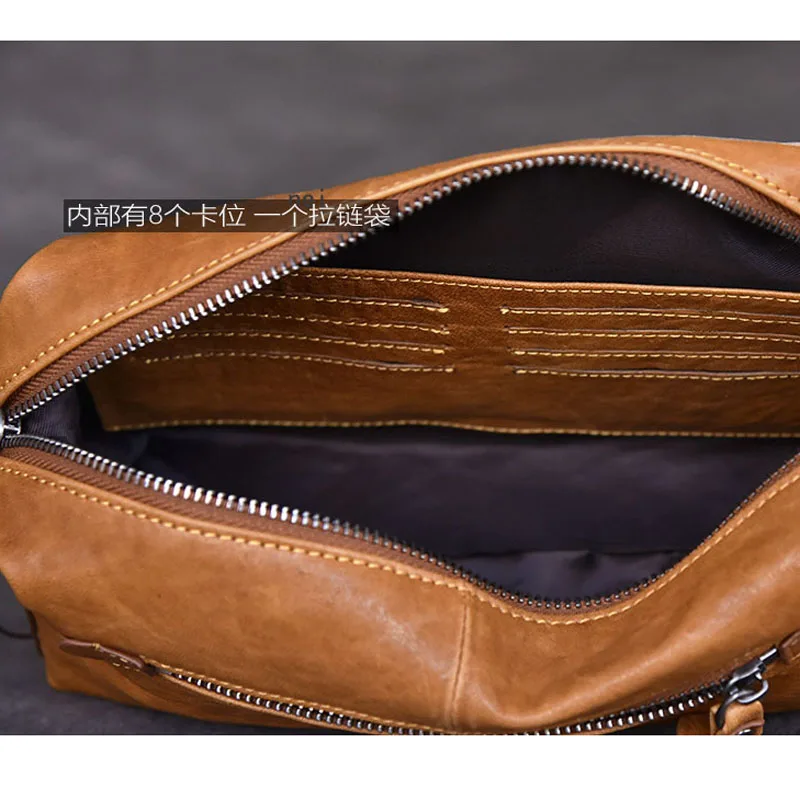 AETOO Retro trend models Chinese style men's leather handbag leather handbag large capacity hand bag
AETOO Retro trend models Chinese style men's leather handbag leather handbag large capacity hand bag