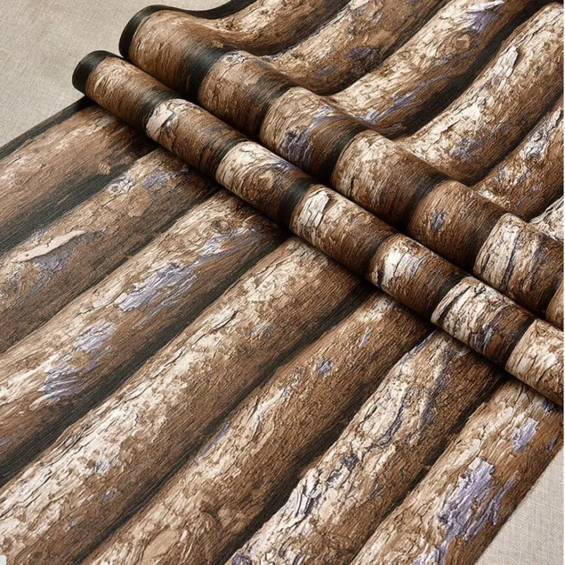 Beibehang Modern 3D wallpaper personalized wallpaper antique wallpaper wood bark wood retro nostalgia bar living room wallpaper
Beibehang Modern 3D wallpaper personalized wallpaper antique wallpaper wood bark wood retro nostalgia bar living room wallpaper