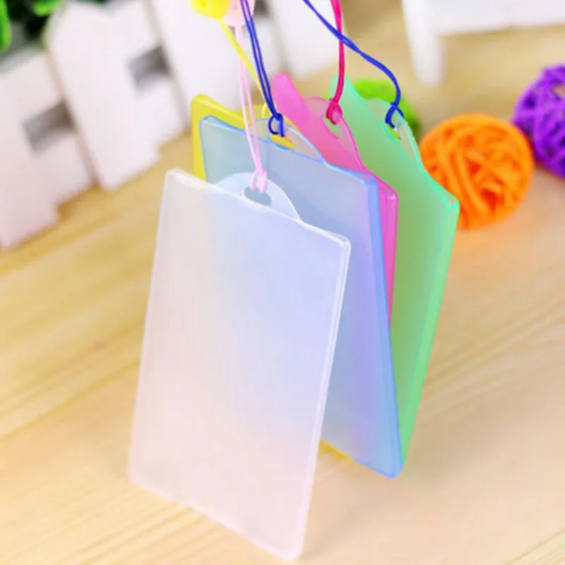 Fasion Waterproof PVC Card Holder Credit Student Transparent ID Cards Passport Business Bancaire Bank Card Cardholder
Fasion Waterproof PVC Card Holder Credit Student Transparent ID Cards Passport Business Bancaire Bank Card Cardholder