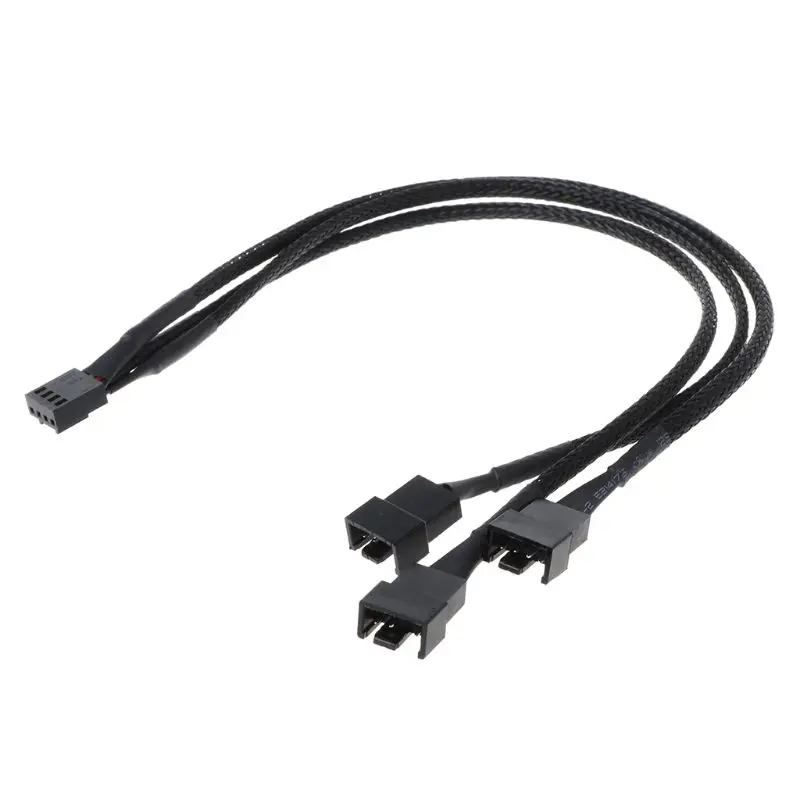 30 см 4Pin до 3 способа Y сплиттер кабель вентилятор 4 Pin к 3x 4Pin/3Pin мм удлиняющий для