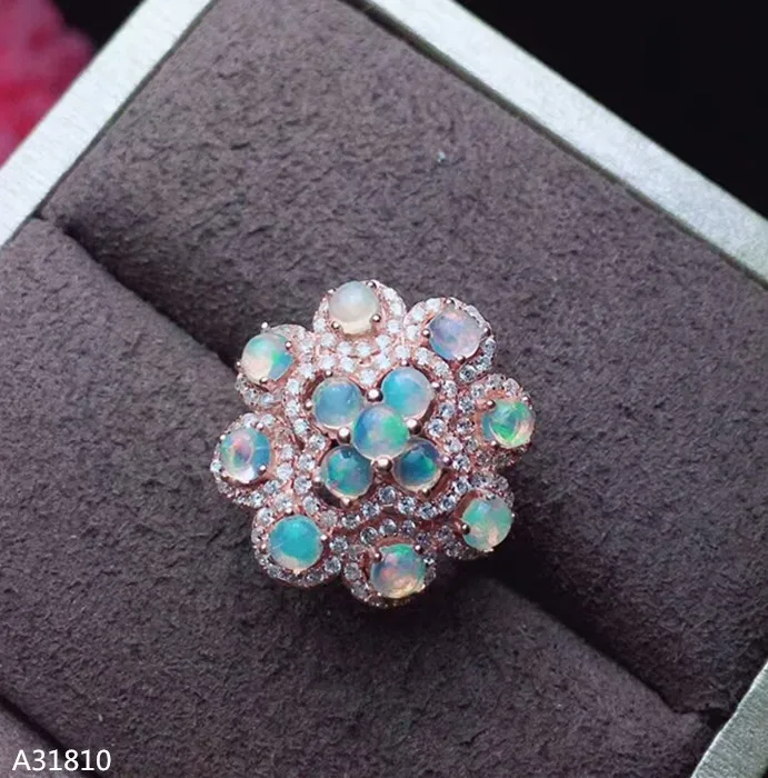 Silver jewelry wholesale 925 pure silver inlaid natural opal female sunflower ring support test
Silver jewelry wholesale 925 pure silver inlaid natural opal female sunflower ring support test