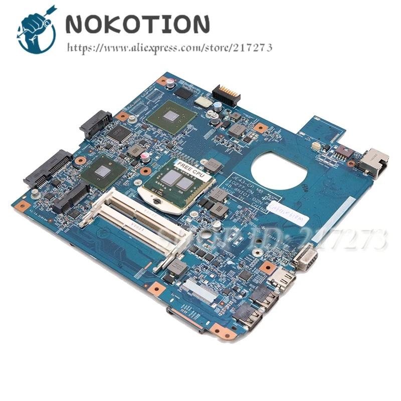 NOKOTION для Acer aspire 4743 4743G материнская плата для ноутбука JE43-CP MB 48.4NI01.02N MBRXH01001 основная плата HM55 DDR3 GT610M Бесплатный процессор
NOKOTION для Acer aspire 4743 4743G материнская плата для ноутбука JE43-CP MB 48.4NI01.02N MBRXH01001 основная плата HM55 DDR3 GT610M Бесплатный процессор