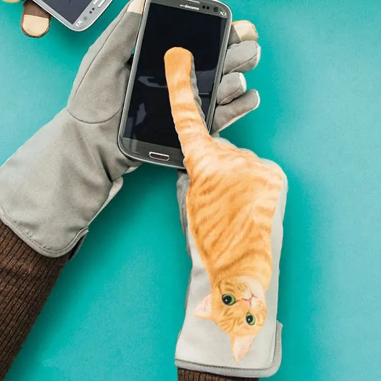 Wagging Cat Tail Warm Gloves Autumn Winter Cartoon Touch Lovely Fashion Screen Cashmere High Quality Animal Originality Gloves
Wagging Cat Tail Warm Gloves Autumn Winter Cartoon Touch Lovely Fashion Screen Cashmere High Quality Animal Originality Gloves