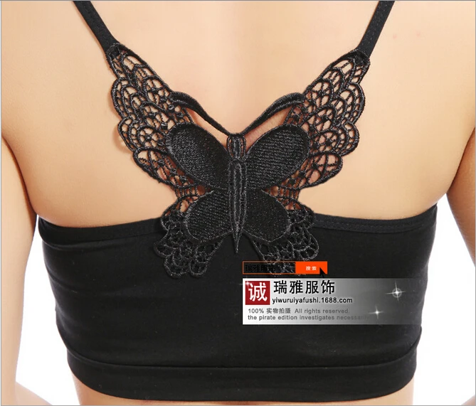 Korean wild sexy bow sling wrapped chest / Bra Bra Lingerie modal fabric butterfly #906
Korean wild sexy bow sling wrapped chest / Bra Bra Lingerie modal fabric butterfly #906