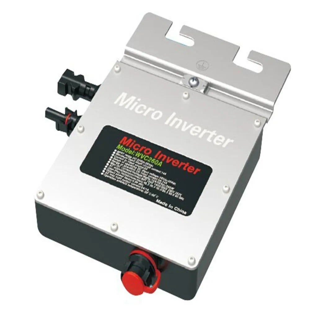 DC22V ~ 50V К AC120/230 V 260W сетки галстук солнечной энергии микро инвертор WVC260A с силовой