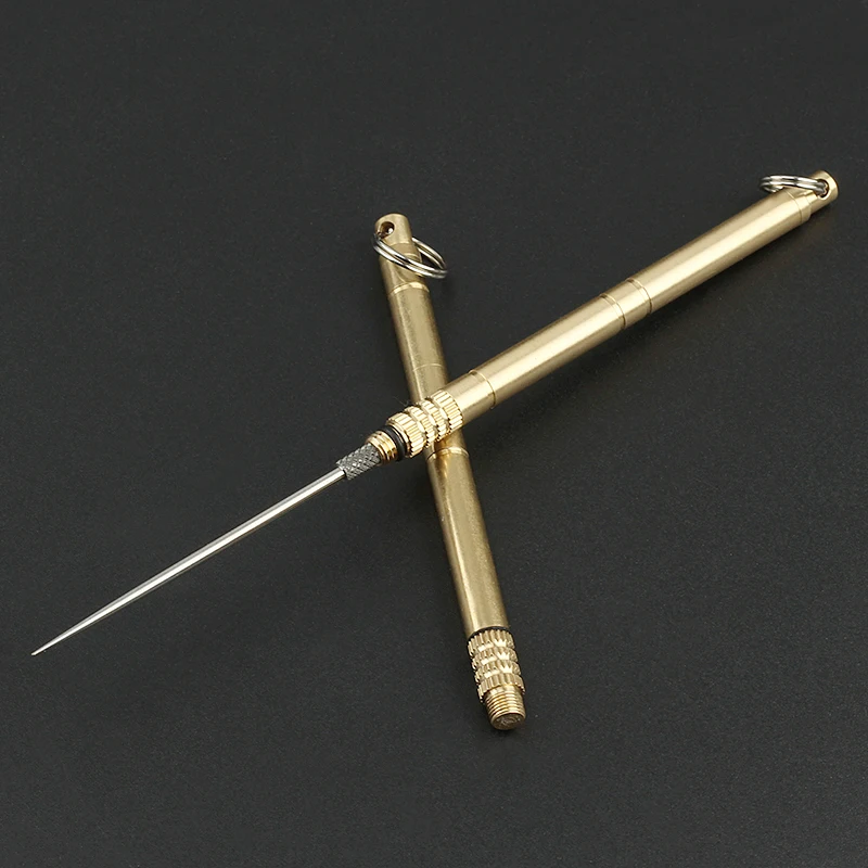 Titanium Alloy Ear Spoon Toothpick Brass Holder Metal Seal Cans Combination Portable EDC Outdoor Tools
Titanium Alloy Ear Spoon Toothpick Brass Holder Metal Seal Cans Combination Portable EDC Outdoor Tools