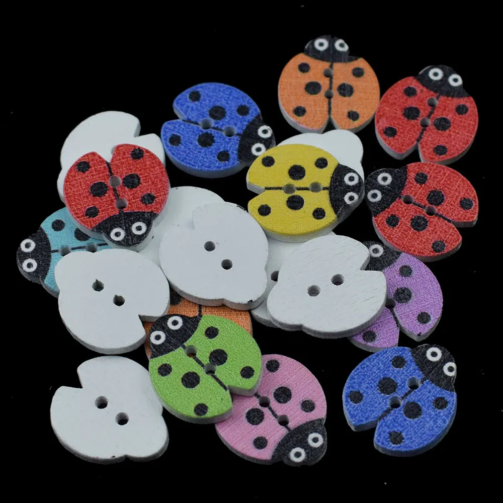 100PCS Wood Buttons Mixed Ladybug Sewing Apparel for Clothes Scrapbooking Decorative Crafts Needlework DIY Accessories
100PCS Wood Buttons Mixed Ladybug Sewing Apparel for Clothes Scrapbooking Decorative Crafts Needlework DIY Accessories