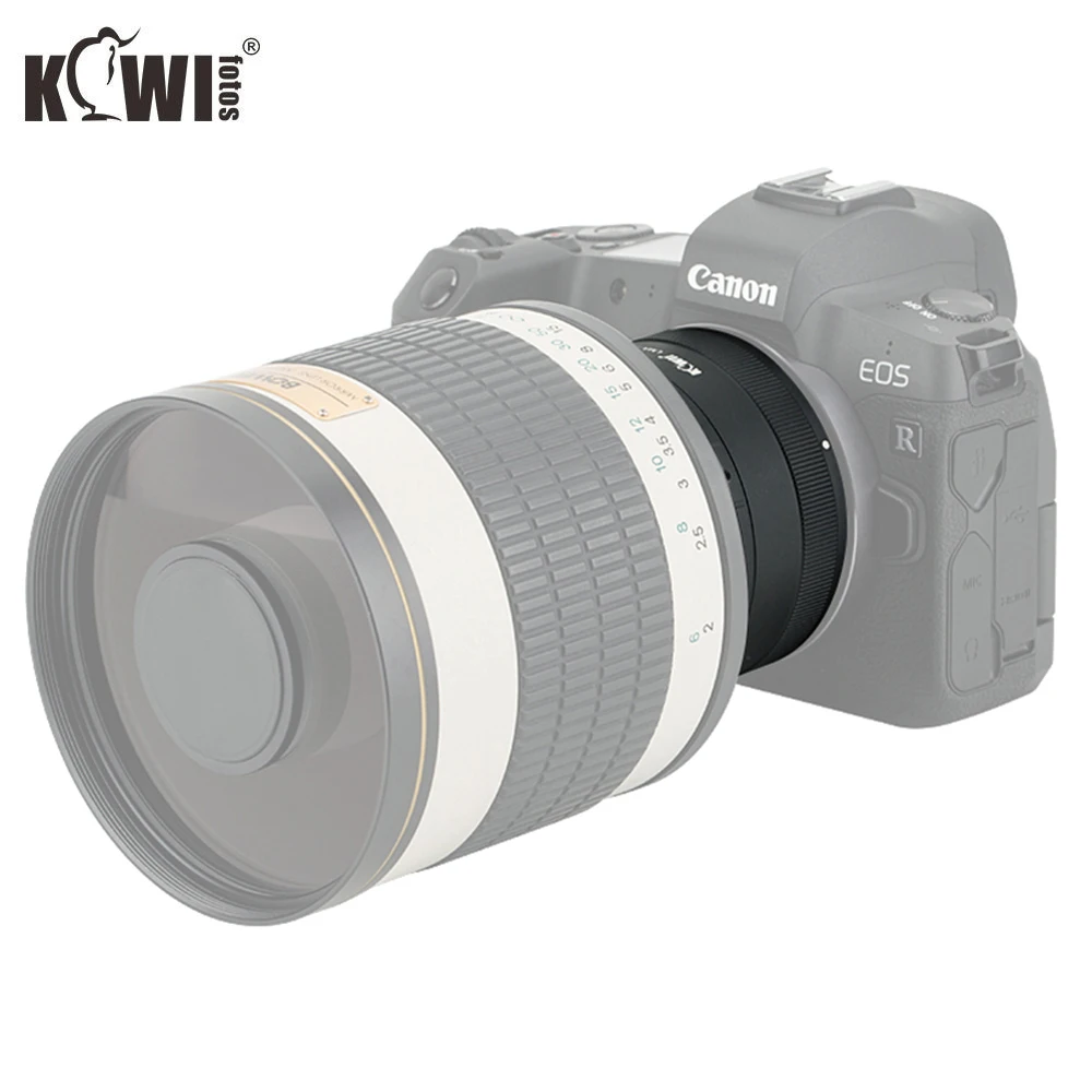 KIWIFOTOS LMA-TM_CRF Manual Lens Adapter Ring 69x40.5mm For T Mount Lenses to Canon RF Mount Body
KIWIFOTOS LMA-TM_CRF Manual Lens Adapter Ring 69x40.5mm For T Mount Lenses to Canon RF Mount Body