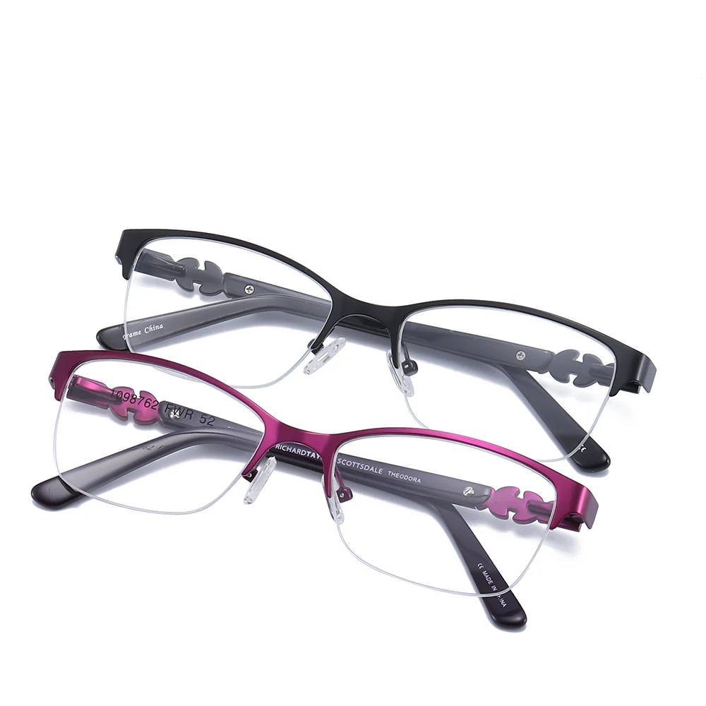 2019 New Women Half glasse Frame Cat Eye Wear Purple Glasses Optics Acetic Acid Myopia Spectacles
2019 New Women Half glasse Frame Cat Eye Wear Purple Glasses Optics Acetic Acid Myopia Spectacles