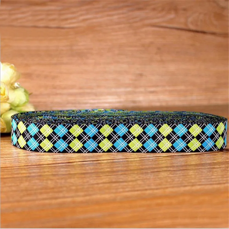 2016 NEW 5/8 '(16 mmx10yards) Diagonal grid series 100% Polyester Woven Jacquard Ribbon for DIY Dog collar Free Shipping
2016 NEW 5/8 '(16 mmx10yards) Diagonal grid series 100% Polyester Woven Jacquard Ribbon for DIY Dog collar Free Shipping