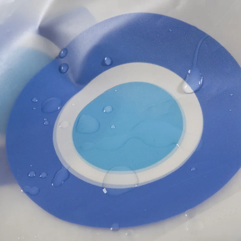 Пластиковая Душевая занавеска PEVA с круглым узором водонепроницаемая душевая для
