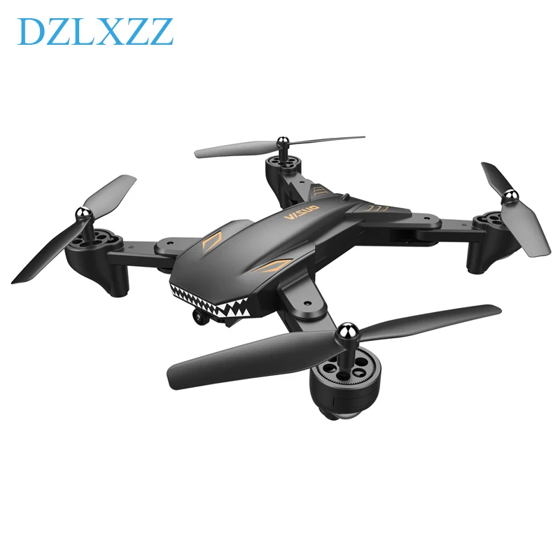 Новый XS816 Радиоуправляемый Дрон с 50 кратным увеличением Wi Fi FPV 720P двойная камера