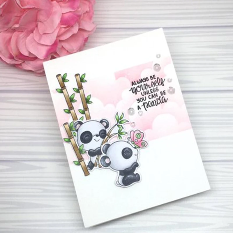 Pandas And Sentence Transparent Stamp Clear Stamps for DIY Scrapbooking Photo Album Paper Card Making Decorative Crafts New 2019
Pandas And Sentence Transparent Stamp Clear Stamps for DIY Scrapbooking Photo Album Paper Card Making Decorative Crafts New 2019