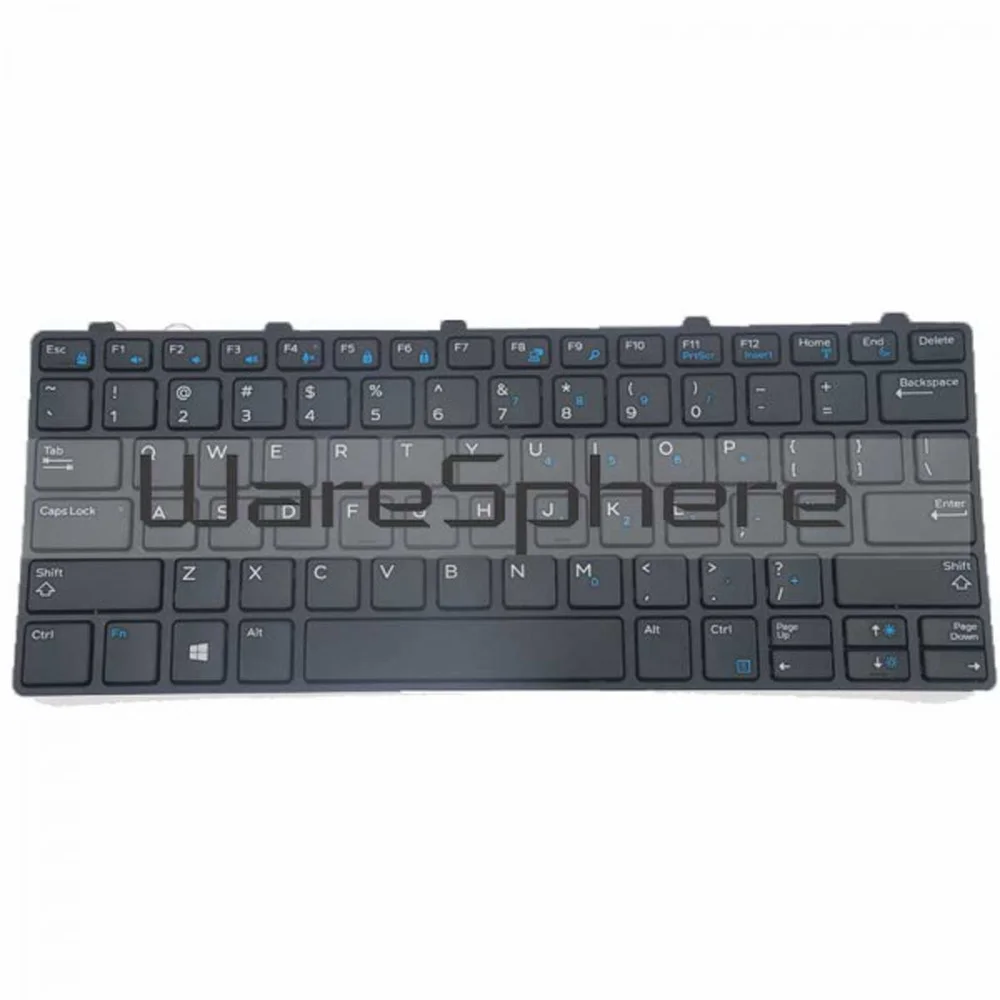 Новая клавиатура US для DELL Latitude 3189 343NN 0343NN Черная|Клавиатуры замены| |