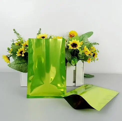 12*18cm 200Pcs/ Lot Green Heat Seal Mylar Tea Coffee Biscuit Plain Storage Bags Open Top Aluminum Foil Snack Vacuum Pack Pocket
12*18cm 200Pcs/ Lot Green Heat Seal Mylar Tea Coffee Biscuit Plain Storage Bags Open Top Aluminum Foil Snack Vacuum Pack Pocket
