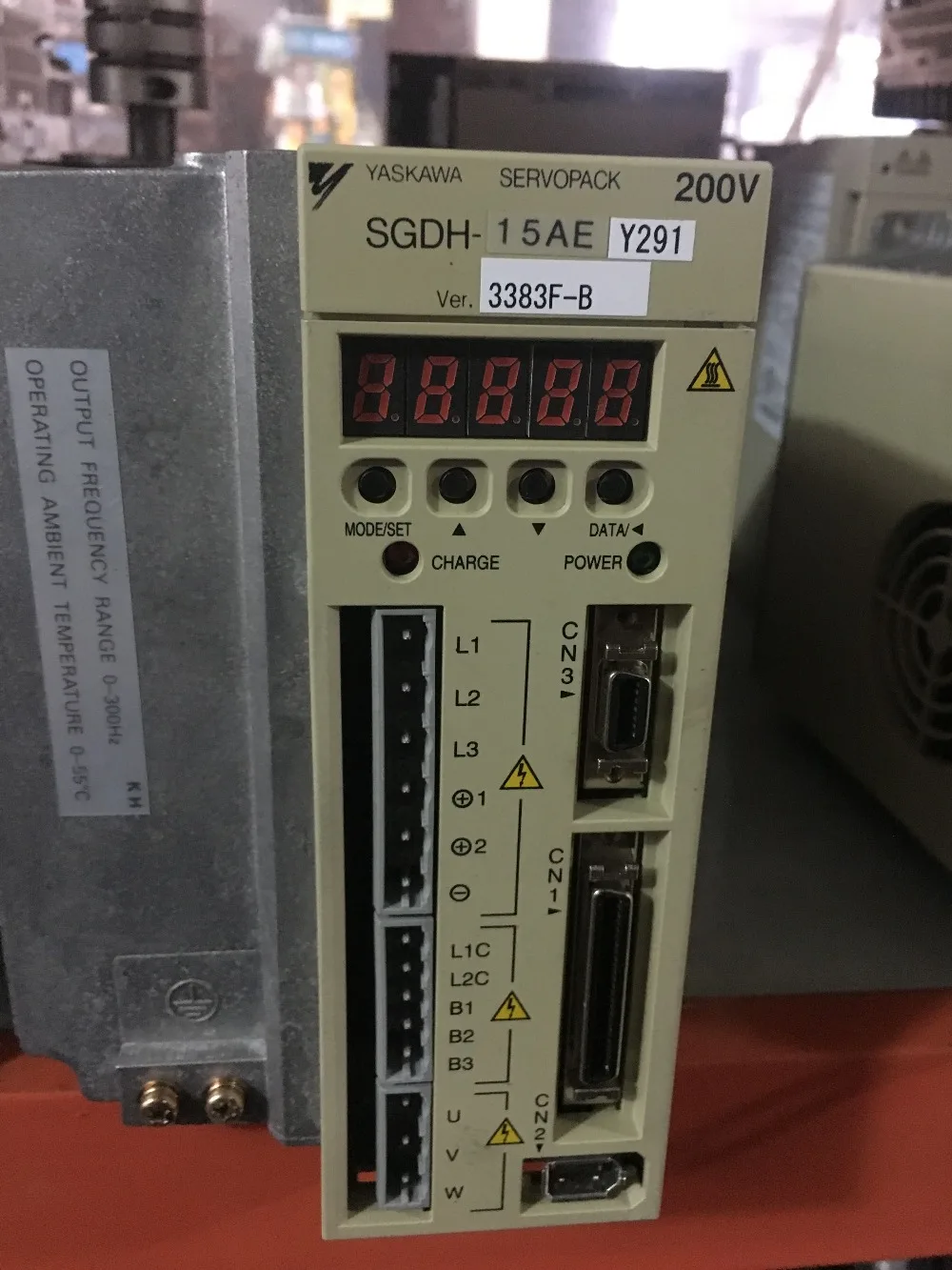 Сервопривод SGDH-15AEY291, используется один, 90% ВНЕШНИЙ ВИД НОВЫЙ, 3 месяца гарантии, быстрая доставка
Сервопривод SGDH-15AEY291, используется один, 90% ВНЕШНИЙ ВИД НОВЫЙ, 3 месяца гарантии, быстрая доставка