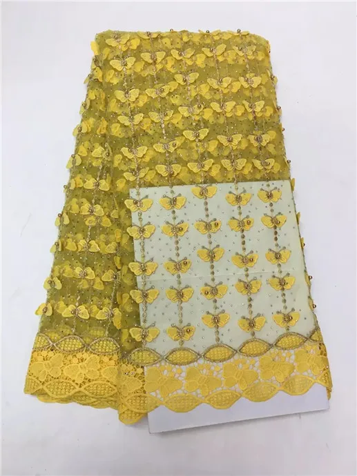 Royal blue 3D butterfly fabric lace beaded appliques luxury african french net lace for nigerian wedding dresses(5yard/lot
Royal blue 3D butterfly fabric lace beaded appliques luxury african french net lace for nigerian wedding dresses(5yard/lot