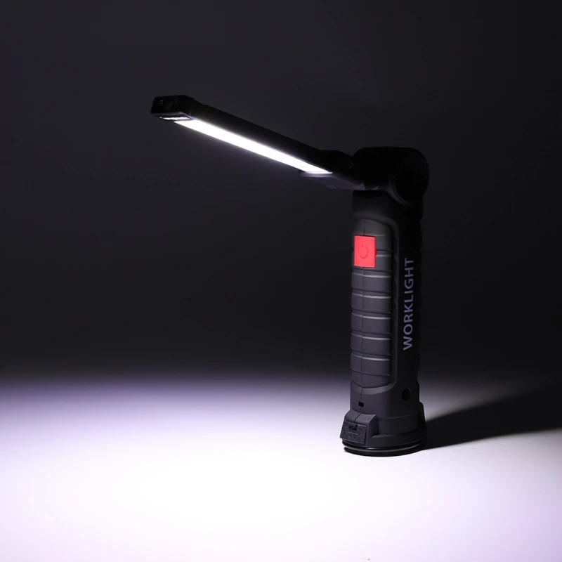 Foldable COB LED Flashlight Torch Flexible Hand Torch Work Light Magnetic Inspection Lamp USB Charging Port
Foldable COB LED Flashlight Torch Flexible Hand Torch Work Light Magnetic Inspection Lamp USB Charging Port