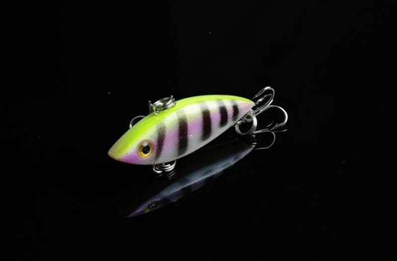 8 штук блесна приманка для рыбы 2 7g (4 см) Красивые вибрации тела Swimbait тройной