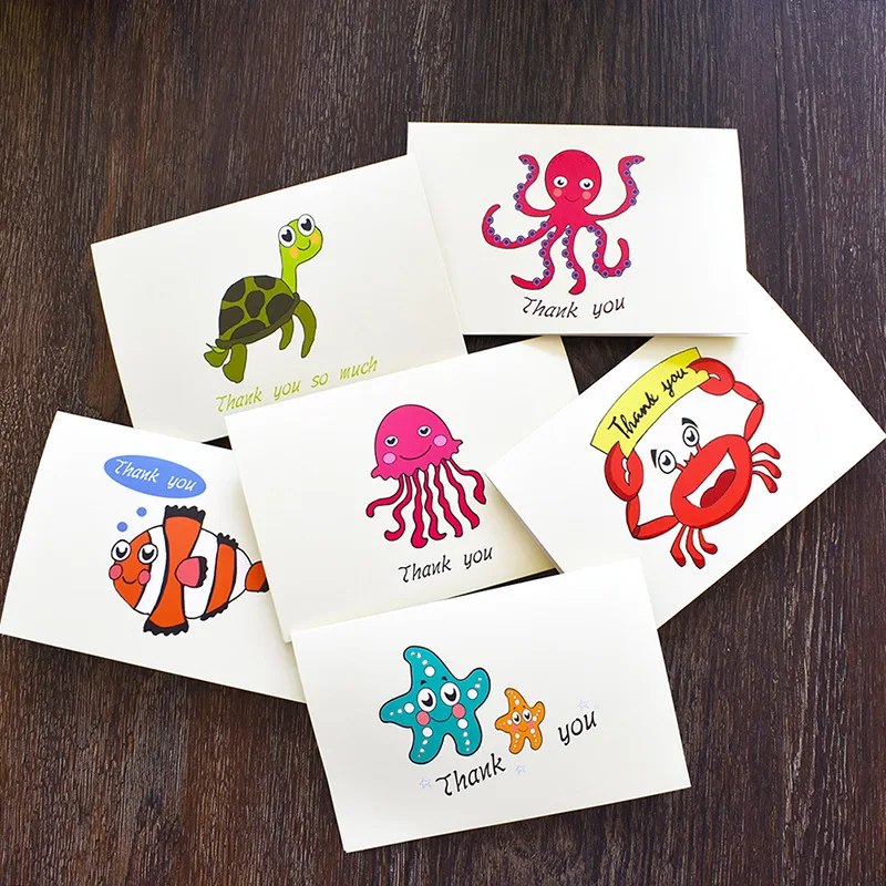 48pcs/lot Cute Animal THANK YOU Greeting Cards With Envelope Cartoon Greeting Cards Thanksgiving
48pcs/lot Cute Animal THANK YOU Greeting Cards With Envelope Cartoon Greeting Cards Thanksgiving