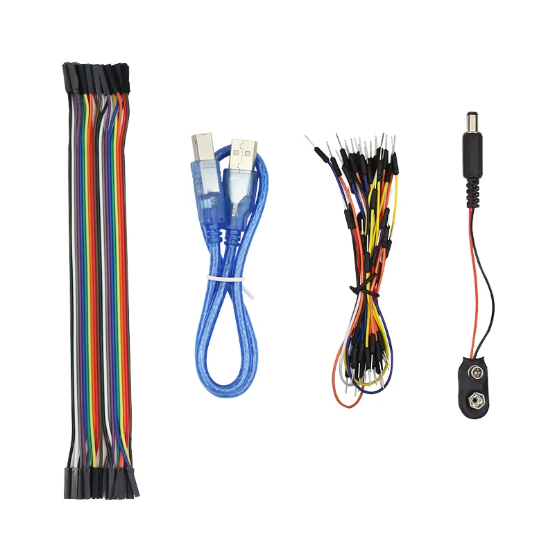 Starter Kit for Step Motor Servo 1602 LCD LM35 Breadboard Jumper Wire Accessories for UNO R3 for Learning
Starter Kit for Step Motor Servo 1602 LCD LM35 Breadboard Jumper Wire Accessories for UNO R3 for Learning