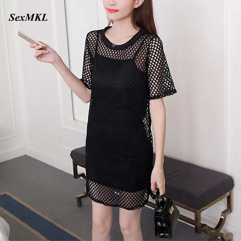SEXMKL Women Summer Dress Plus Size 2022 Sexy Two Set Casual Black Beach Dresses Loose Hollow Out Party White Dress Vestidos
SEXMKL Women Summer Dress Plus Size 2022 Sexy Two Set Casual Black Beach Dresses Loose Hollow Out Party White Dress Vestidos