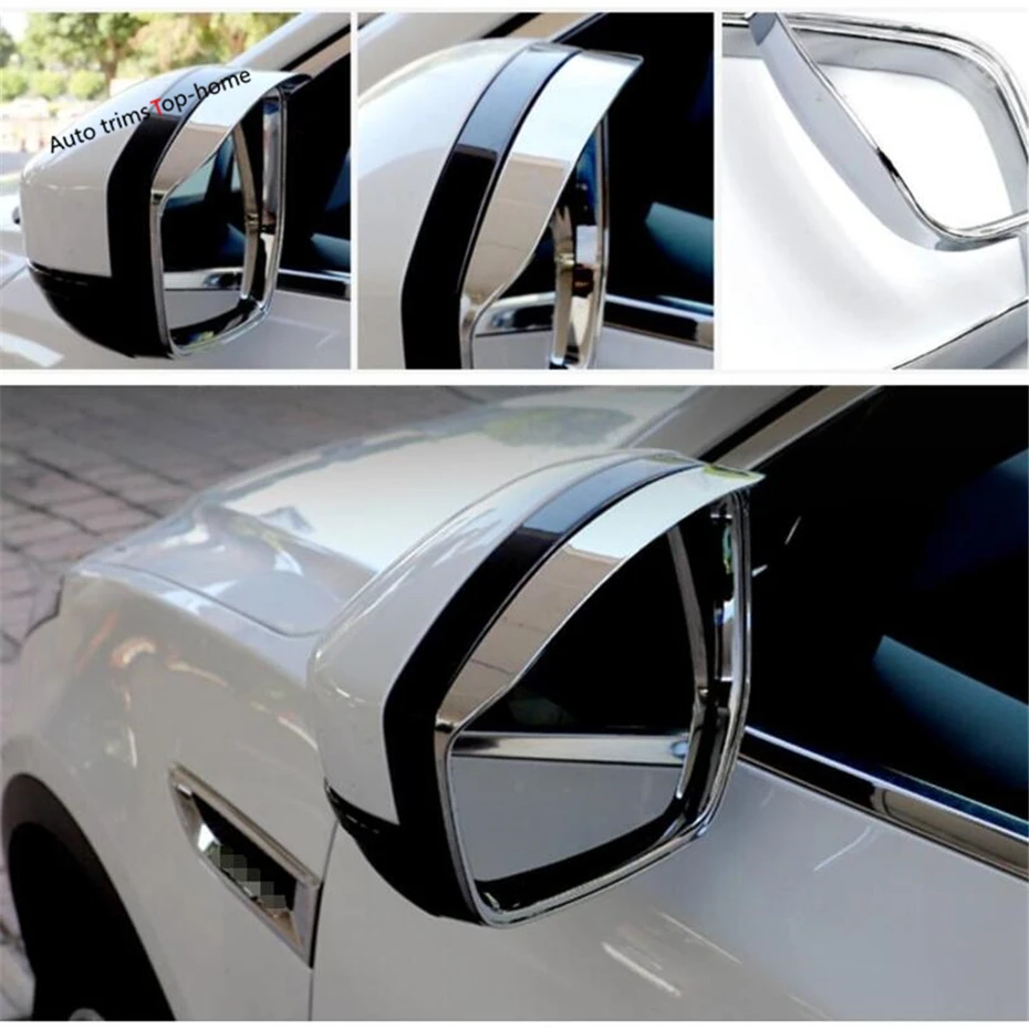 

Крышка для зеркала заднего вида Yimaautotrims с защитой от дождя и дождя, подходит для Jaguar E-pace E pace 2018 - 2023 ABS Chrome