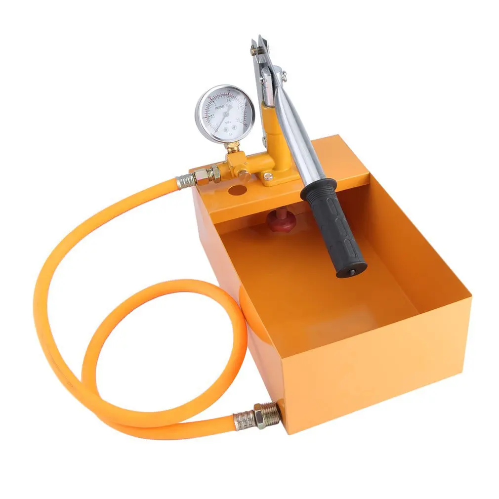 25KG Hand Power Test Pump Universal Water Pipe Leakage Tester Manual Hydraulic Pressure 2.5MPa Pipeline Test Pump Machine Tool
25KG Hand Power Test Pump Universal Water Pipe Leakage Tester Manual Hydraulic Pressure 2.5MPa Pipeline Test Pump Machine Tool