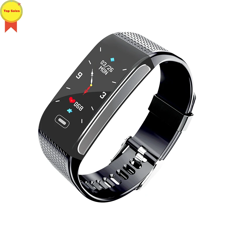 

New CK18S Smart Band Fitness Bracelet Tracker Pedometer Wristband Blood Pressure Heart Rate Wrist WatchFor Android IOS PK CK11S