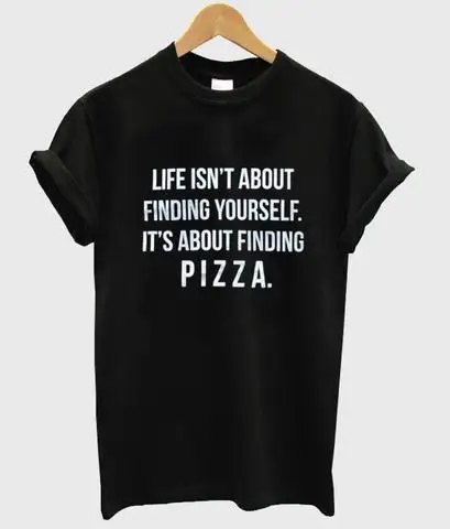 LIFE ISNT ABOUT FINDING YOURSELF Women Tshirts Cotton Casual Funny t Shirt For Lady Top Tee Black Drop Ship H-115
LIFE ISNT ABOUT FINDING YOURSELF Women Tshirts Cotton Casual Funny t Shirt For Lady Top Tee Black Drop Ship H-115