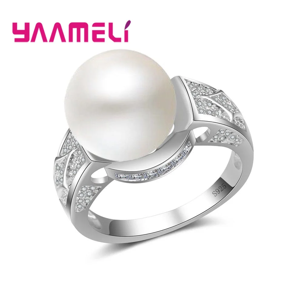New Arrival Fashion Pearl Ring 925 Sterling Silver Jewelry For Women Fine Rings Beautful Elegant Wedding Ring For Wife
New Arrival Fashion Pearl Ring 925 Sterling Silver Jewelry For Women Fine Rings Beautful Elegant Wedding Ring For Wife