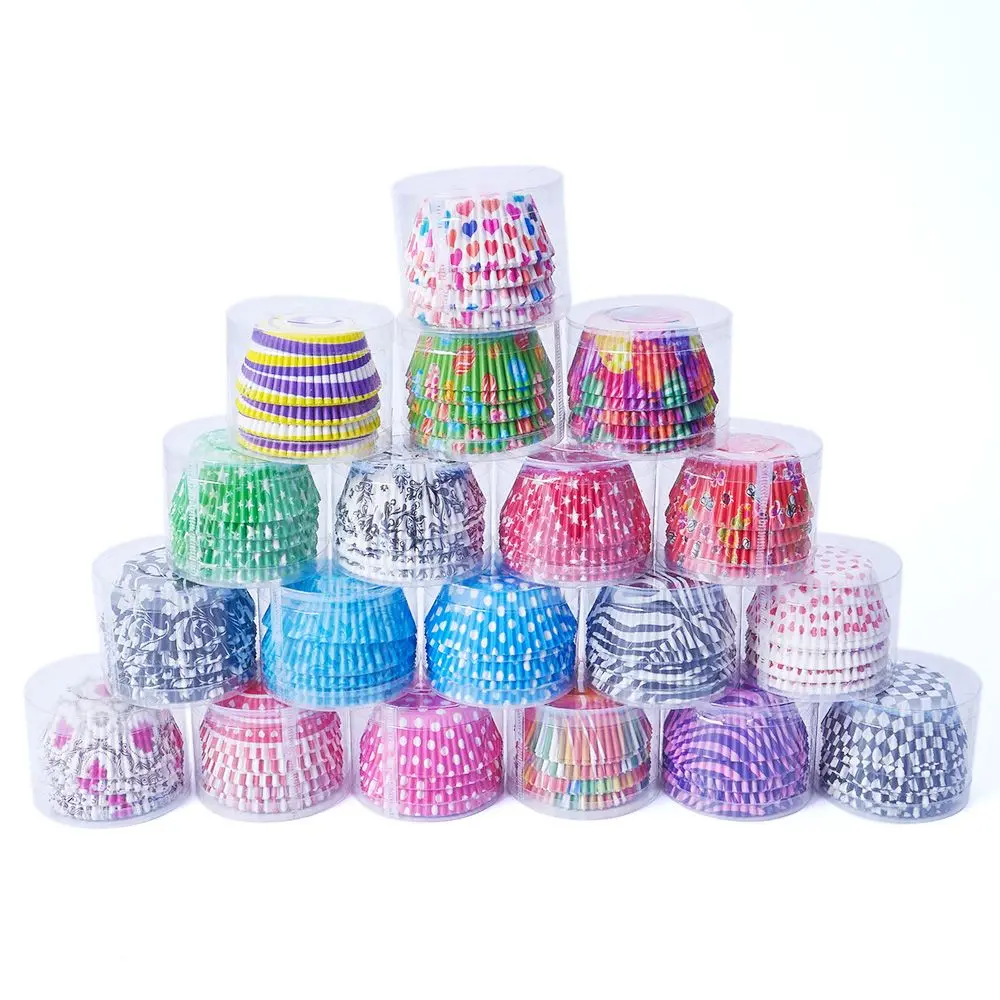 100Pcs/set Wedding Utility Cake Baking Paper Cup Small Cake Forms Muffin Box Cup Cases Home PartyTray Cake Mold Decorating Tools
100Pcs/set Wedding Utility Cake Baking Paper Cup Small Cake Forms Muffin Box Cup Cases Home PartyTray Cake Mold Decorating Tools