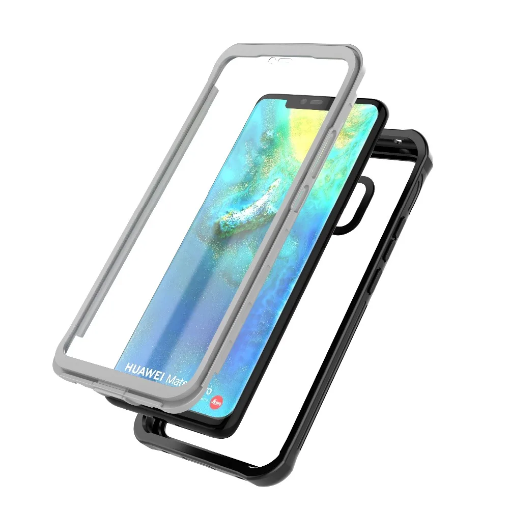 Mate 20 Pro Life Waterproof 360 Full Cover Shockproof case for Huawei Mate 20 Pro Transparent Built-in Screen Protector case
Mate 20 Pro Life Waterproof 360 Full Cover Shockproof case for Huawei Mate 20 Pro Transparent Built-in Screen Protector case