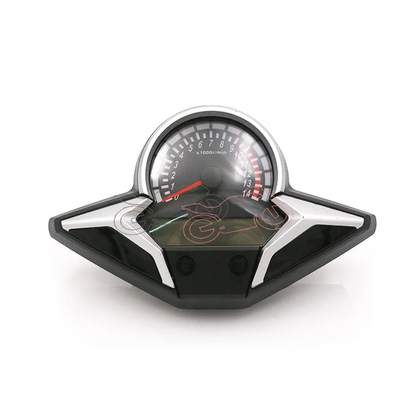 Universal Motorcycle 14000 RMP LED LCD Tachometer Odometer Instruments Speedometer Gauge Cluster Meter for Honda CBR250R CBR 250
Universal Motorcycle 14000 RMP LED LCD Tachometer Odometer Instruments Speedometer Gauge Cluster Meter for Honda CBR250R CBR 250