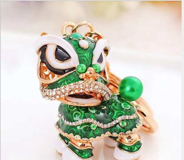 Special Chinese Folk Mascot Lion Dance Creative Enamel Metal Keyrings Gift For Women Girls Mascot Jewelry lin4117
Special Chinese Folk Mascot Lion Dance Creative Enamel Metal Keyrings Gift For Women Girls Mascot Jewelry lin4117