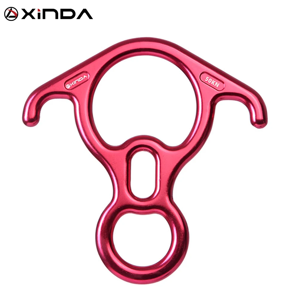 Xinda rock climbing descender OX Horn 8 descend ring downhill eight ring with Bent-ear Rappelling Gear Belay Device Equipment
Xinda rock climbing descender OX Horn 8 descend ring downhill eight ring with Bent-ear Rappelling Gear Belay Device Equipment