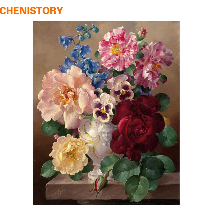 CHENISTORY Flowers DIY Painting By Numbers Acrylic Painting Calligraphy Modern Wall Art Canvas Painting For Home Decor Artwork
CHENISTORY Flowers DIY Painting By Numbers Acrylic Painting Calligraphy Modern Wall Art Canvas Painting For Home Decor Artwork