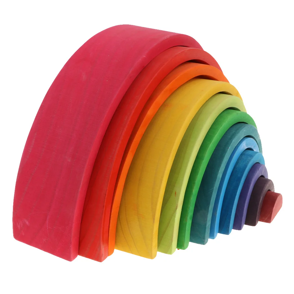 Baby Toddler Montessori Toys - Wooden 12 Colors Rainbow Stacking Rainbow Blocks Kids Education Toy Gift
Baby Toddler Montessori Toys - Wooden 12 Colors Rainbow Stacking Rainbow Blocks Kids Education Toy Gift