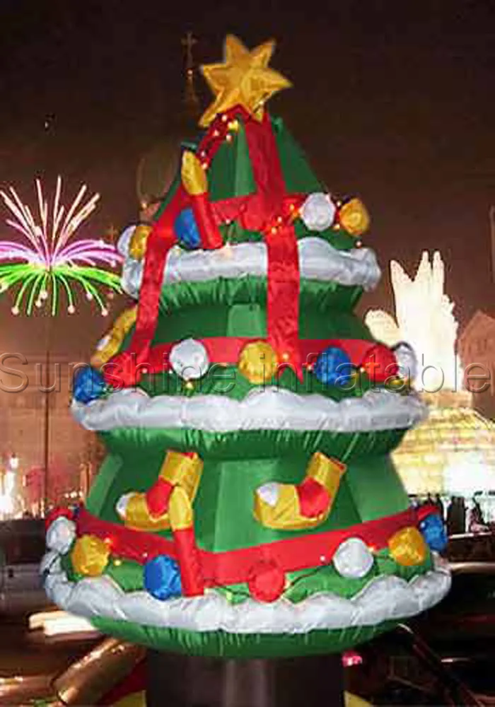 Custom Christmas Ornaments Inflatable Christmas Tree Christmas Decoration For Shopping Mall Hotel Family
Custom Christmas Ornaments Inflatable Christmas Tree Christmas Decoration For Shopping Mall Hotel Family